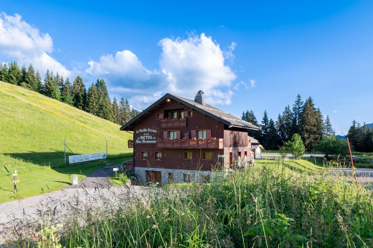 Hotel La Vieille Ferme Manigod Zewnętrze zdjęcie