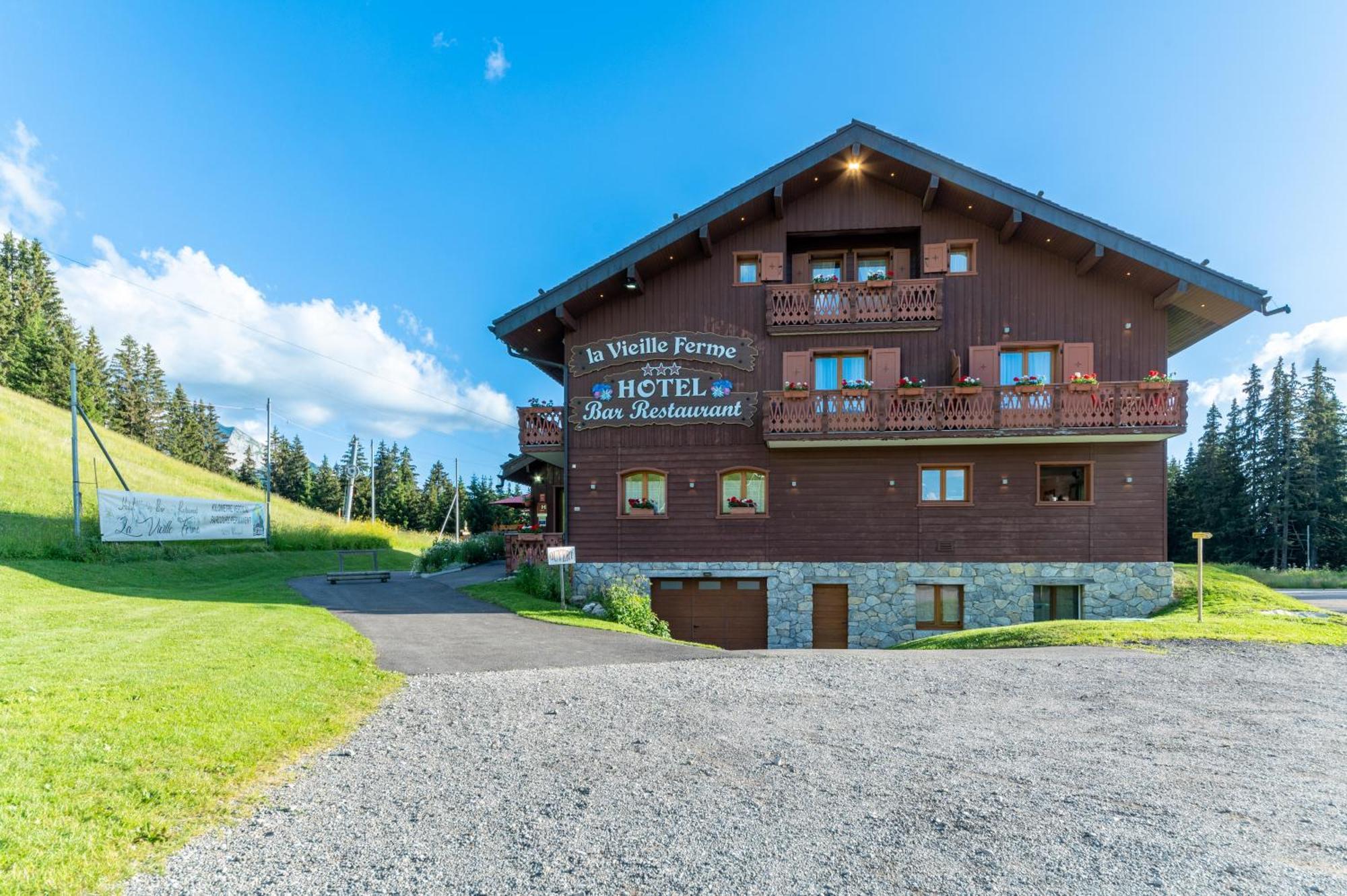 Hotel La Vieille Ferme Manigod Zewnętrze zdjęcie