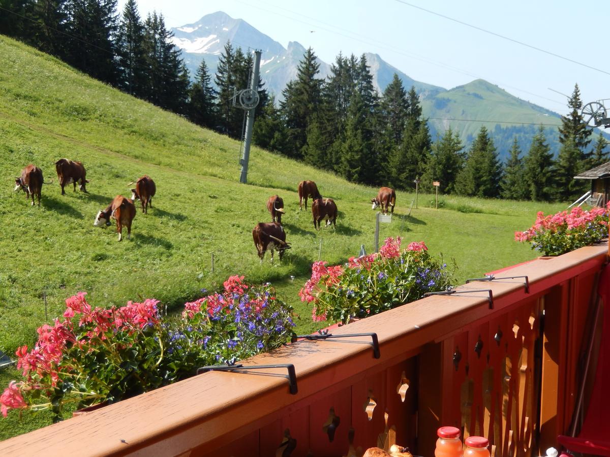 Hotel La Vieille Ferme Manigod Zewnętrze zdjęcie